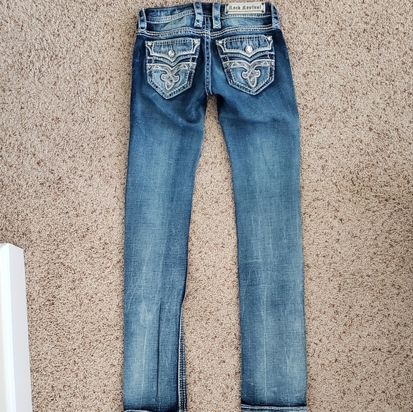 ❗️SALE❗️Rock Revival Corin Straight Stretch Jean 25/32 ❗️FREE SHIPPING❗️ - Picture 8 of 8
